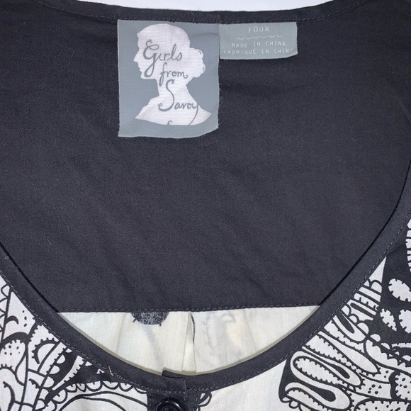 Anthropologie Girls From Savoy Cotton Blouse - Picture 3 of 16